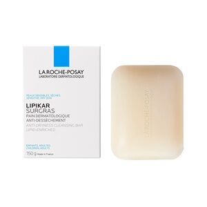 LaRoche-Posay Lipid-Enriched Cleansing Bar for Dry Skin-Niacinamide & SheaButter